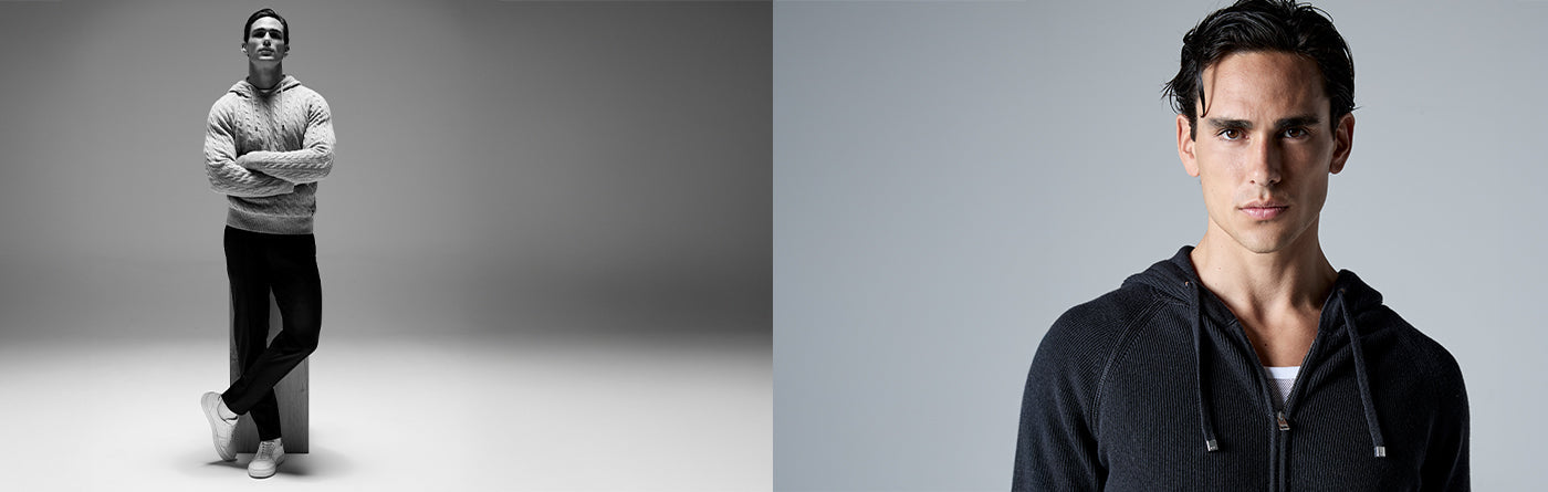 Men's Cashmere Hoodies