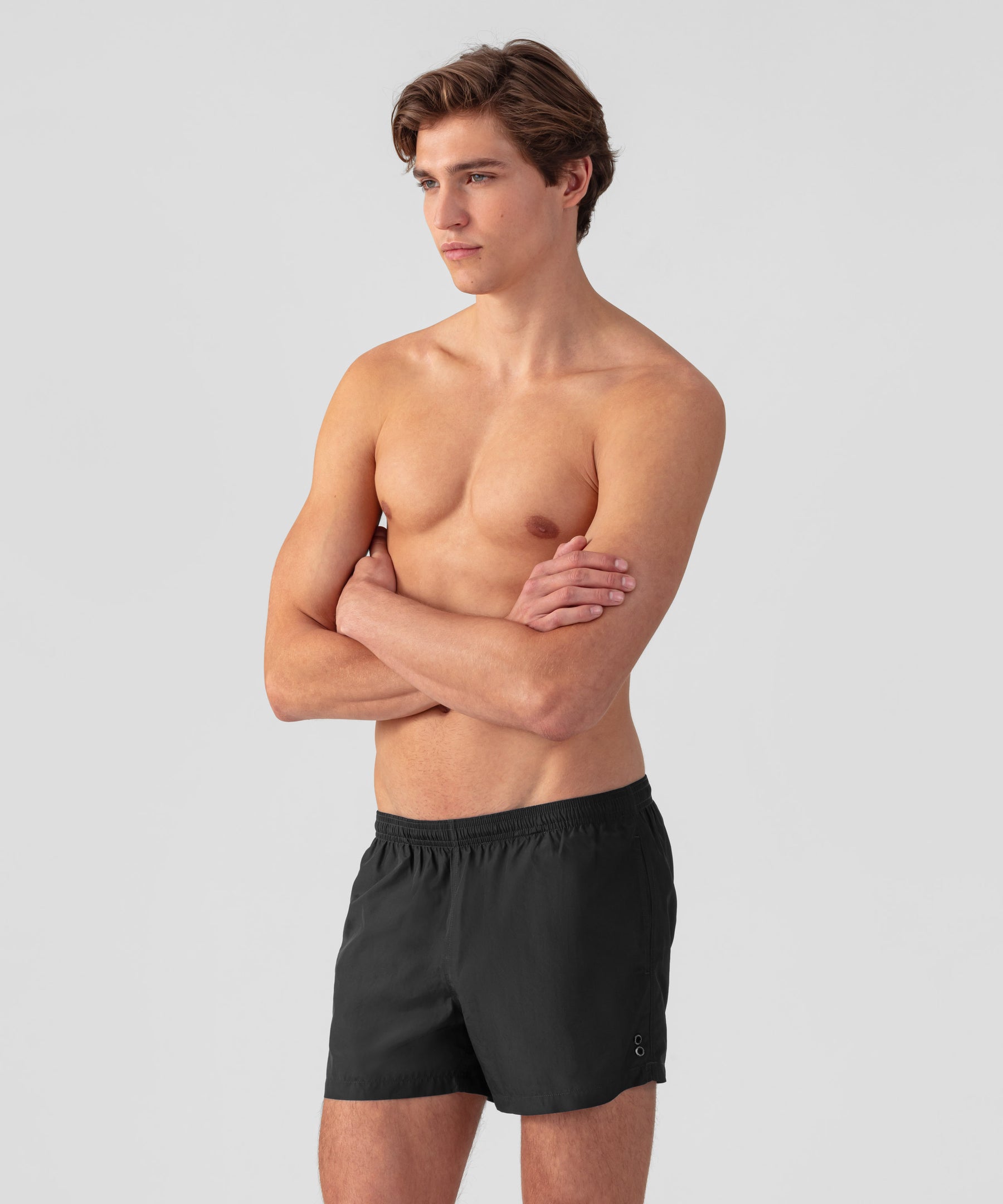Swim Shorts: Black