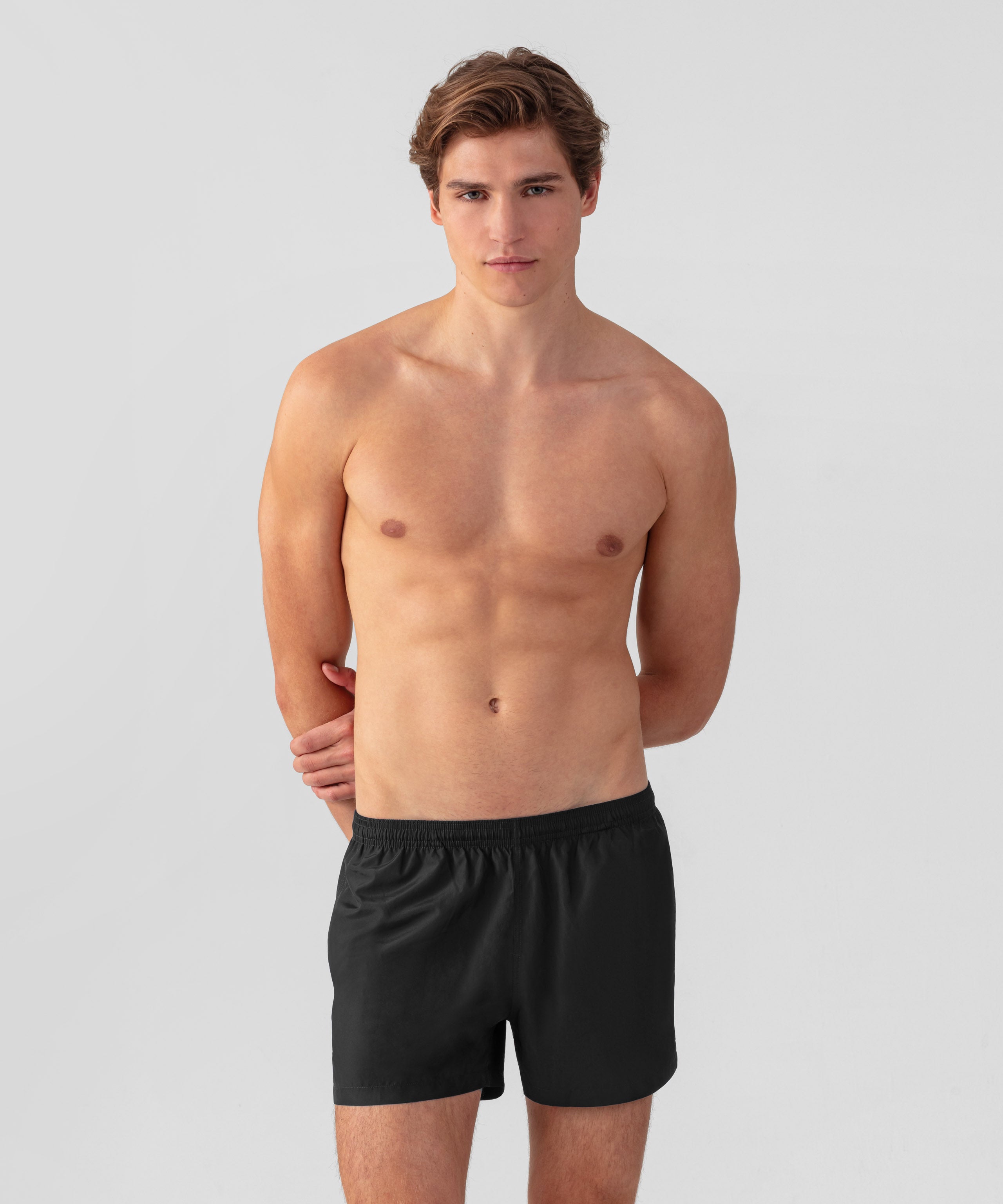 Swim Shorts: Black | Ron Dorff