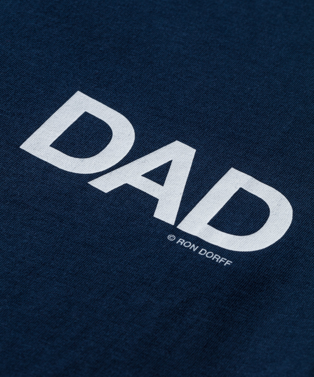 Organic Cotton T-Shirt DAD: Navy