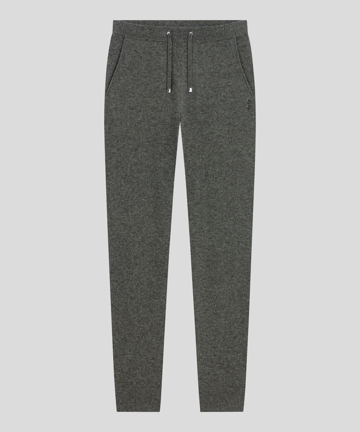 Cashmere Pants: Forest Green