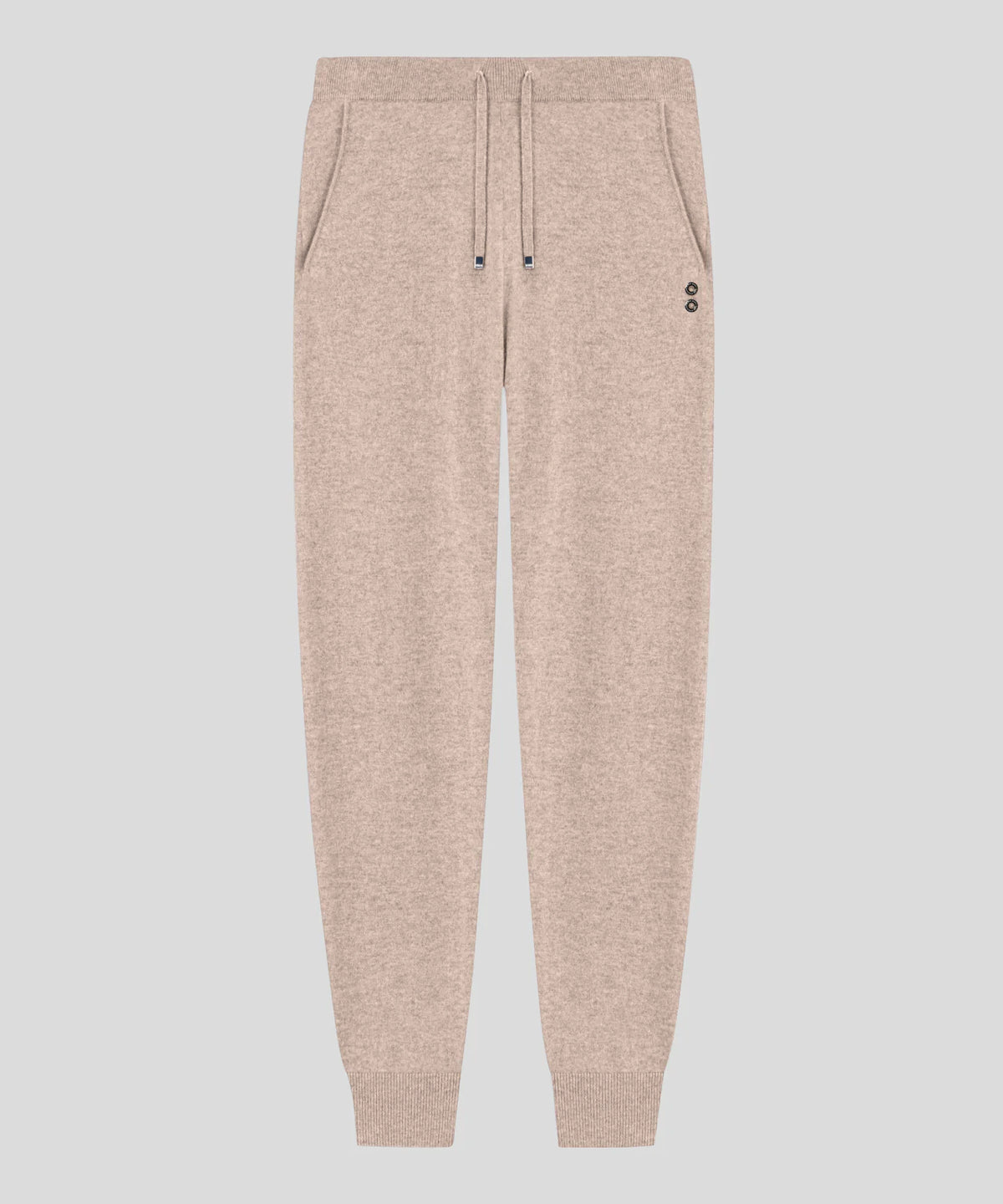Cashmere Pants: Heather Beige