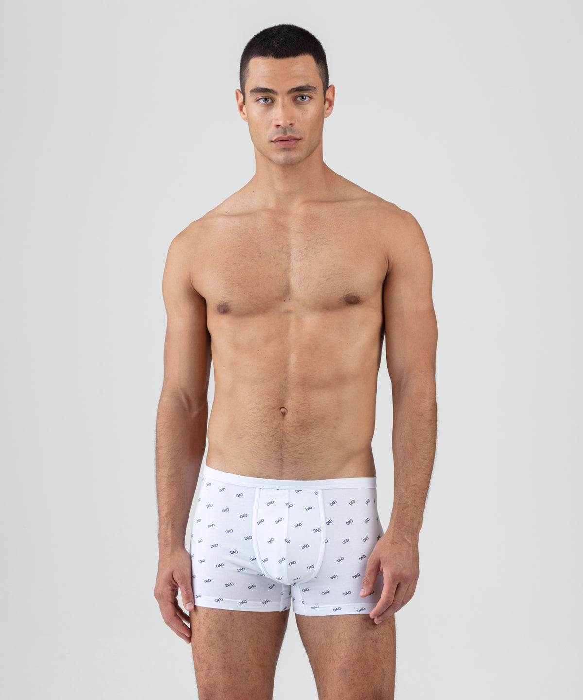 Boxer Briefs "DAD": White