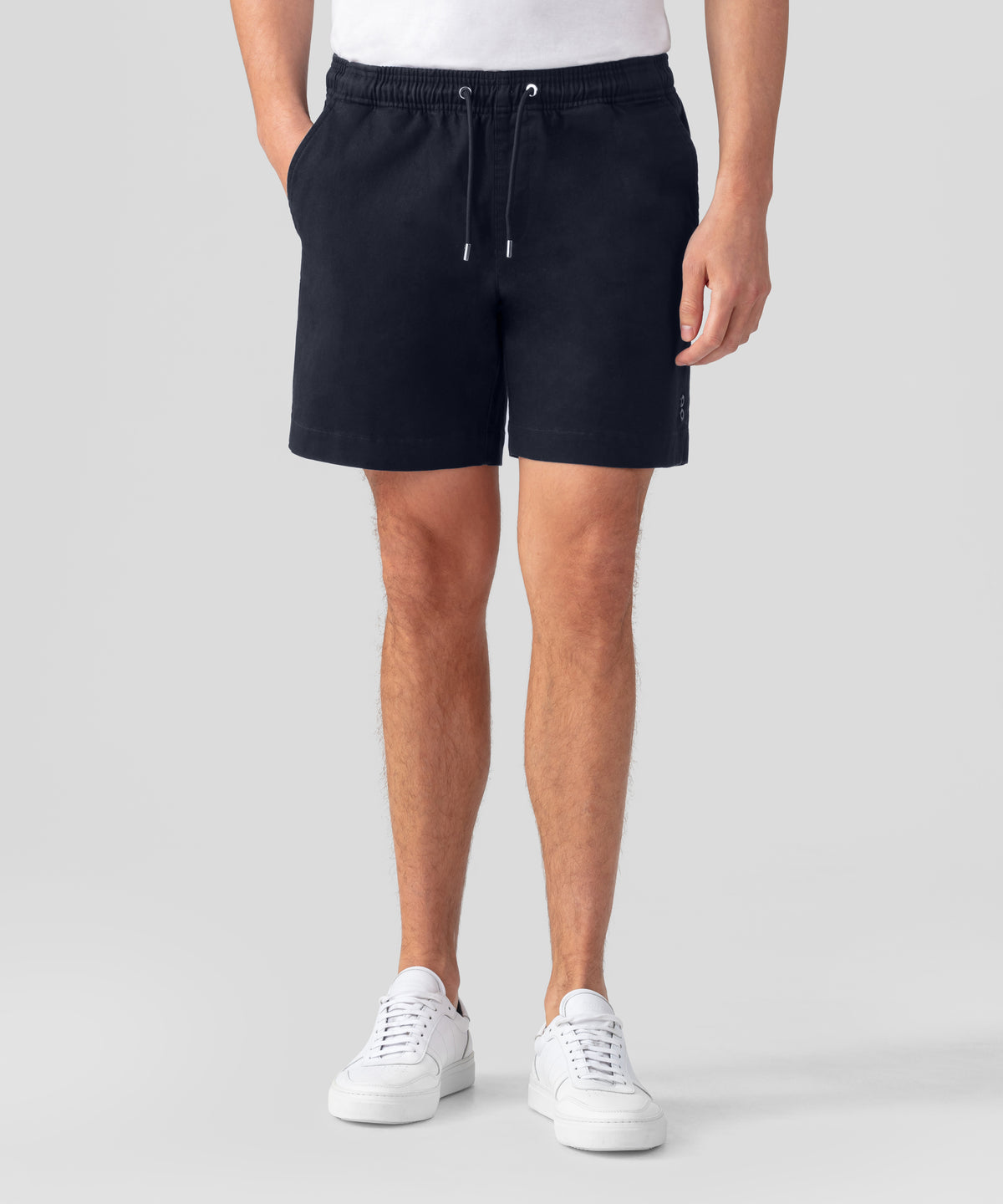 Chino Sports Shorts: Navy