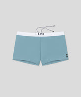 Swim Trunks w. Waistband: Aquamarine