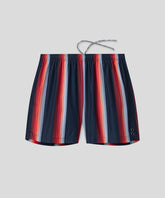 Swim Shorts w. Stripes: Navy