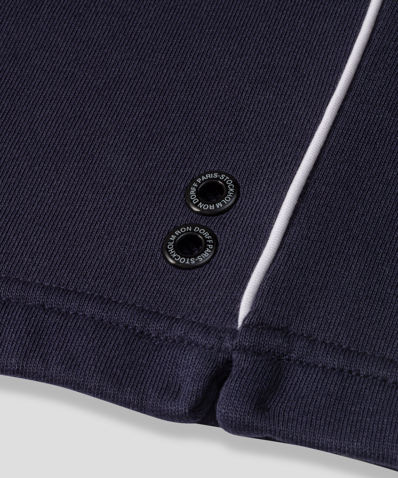 Organic Cotton Sleeveless Sweatshirt: Navy