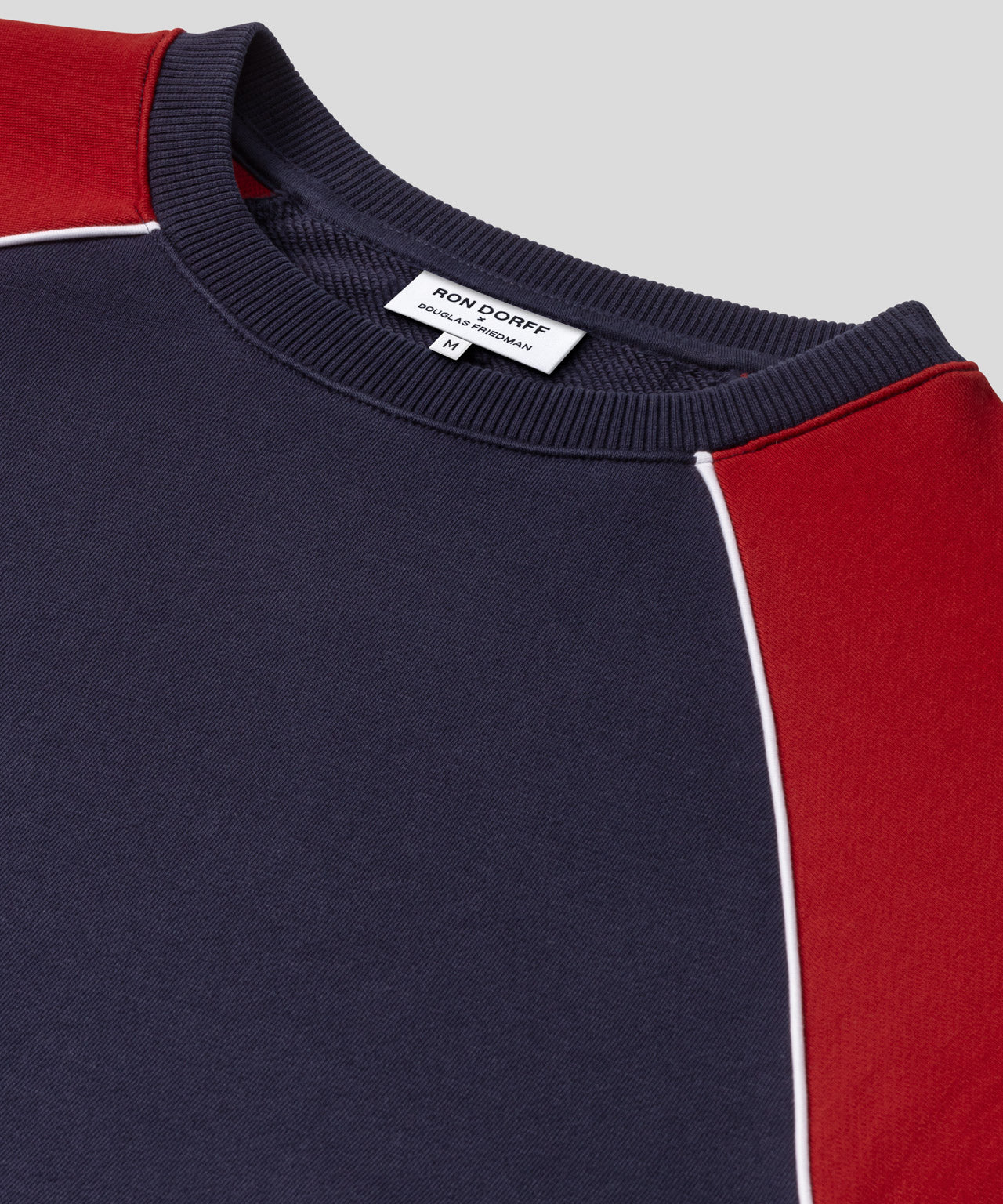 Organic Cotton Sleeveless Sweatshirt: Navy