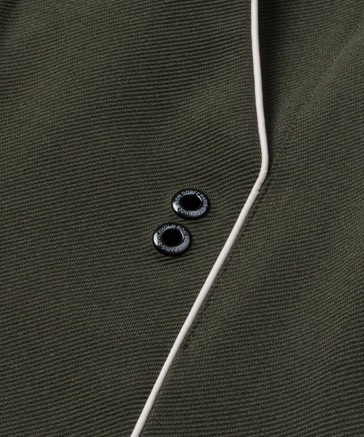 RD Tennis Pants w. Piping: Dark Khaki