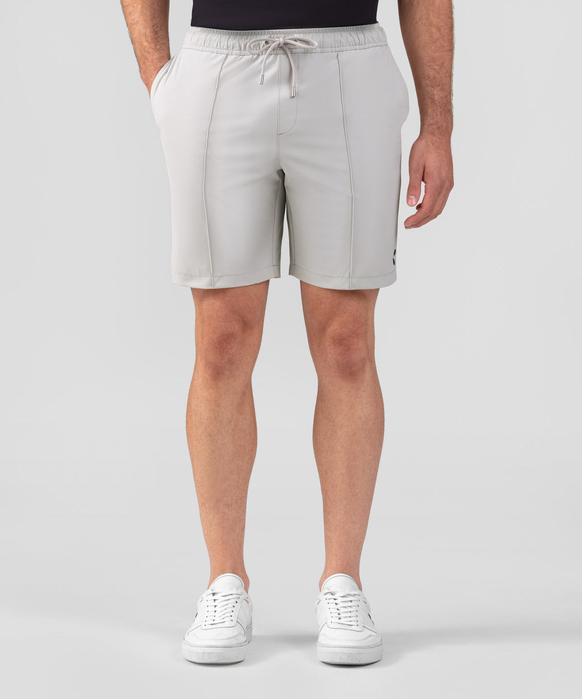 Light City Shorts: Light Grey