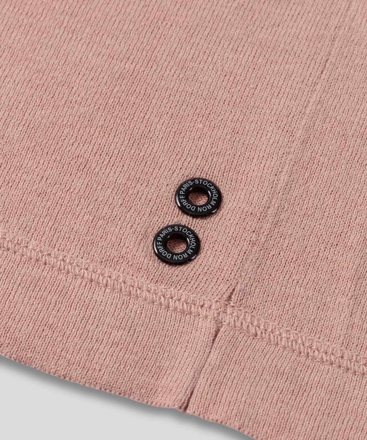 Light Cotton-Silk Hoodie Sweater: Woodrose