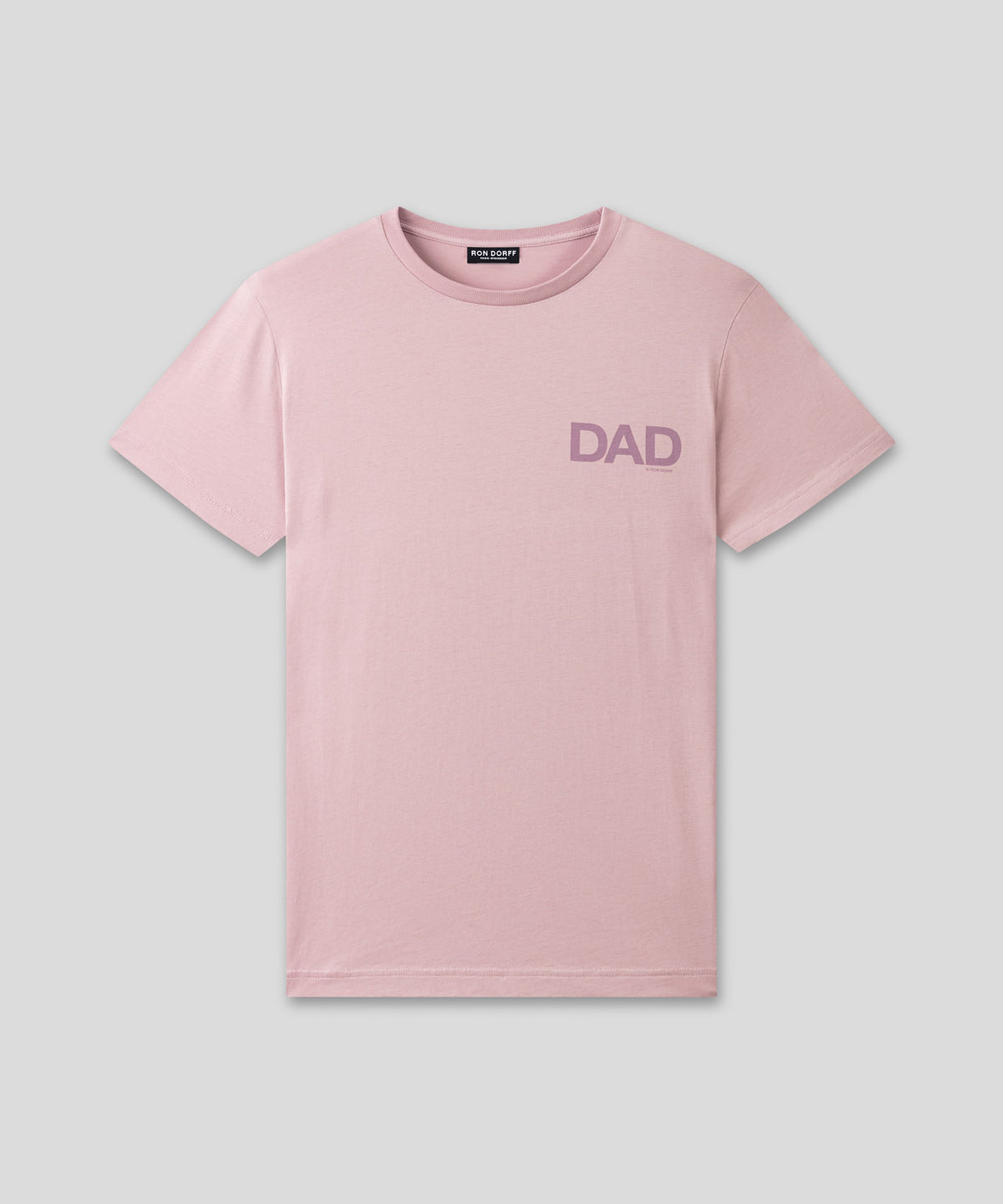 Organic Cotton T-Shirt "DAD": Woodrose