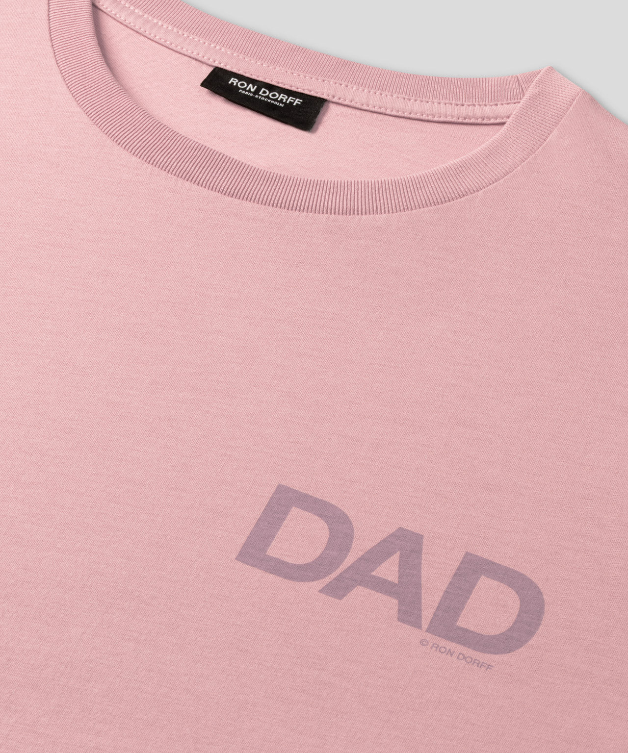 Organic Cotton T-Shirt "DAD": Woodrose