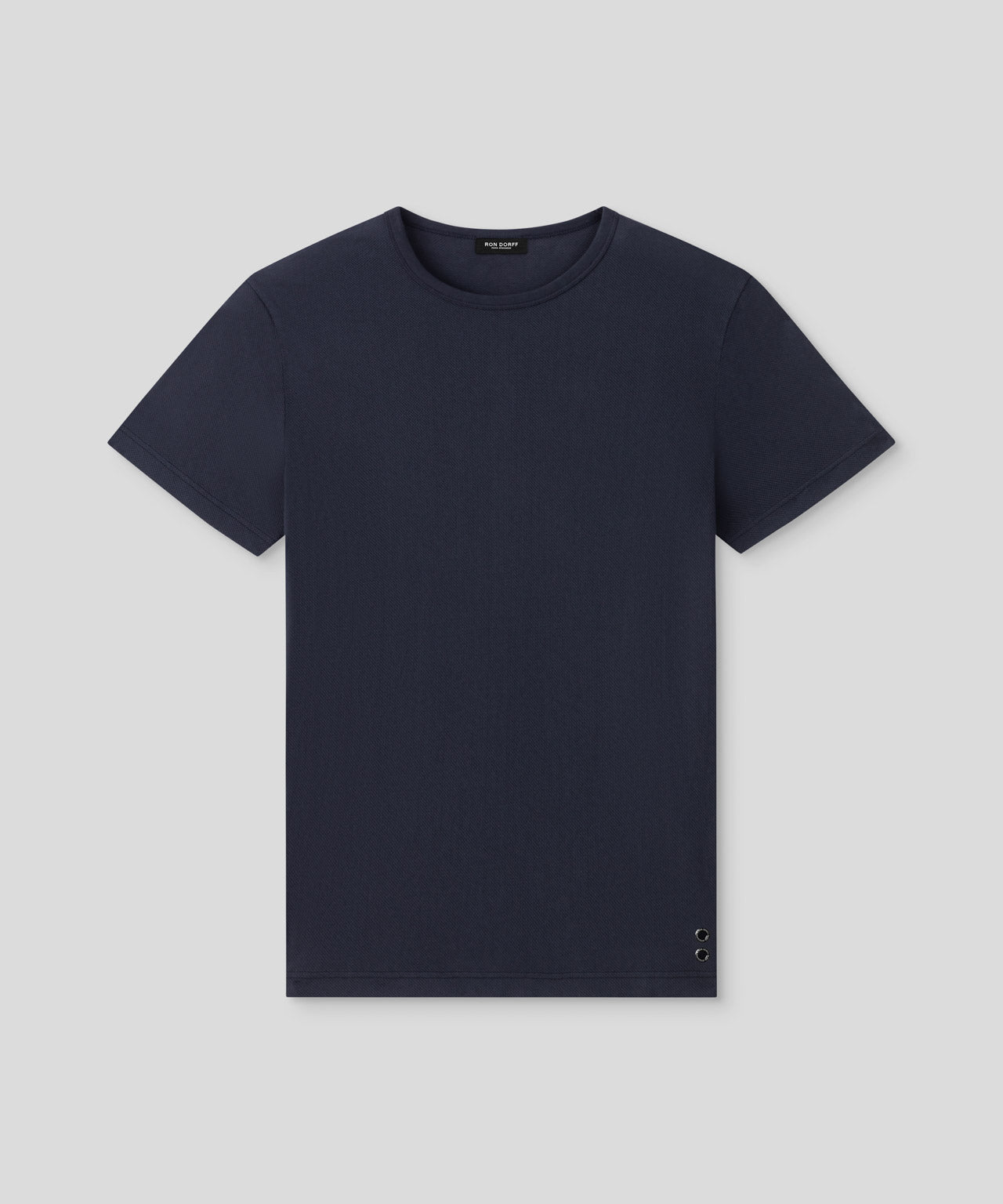 Cotton Mesh T-Shirt Eyelet Edition: Navy