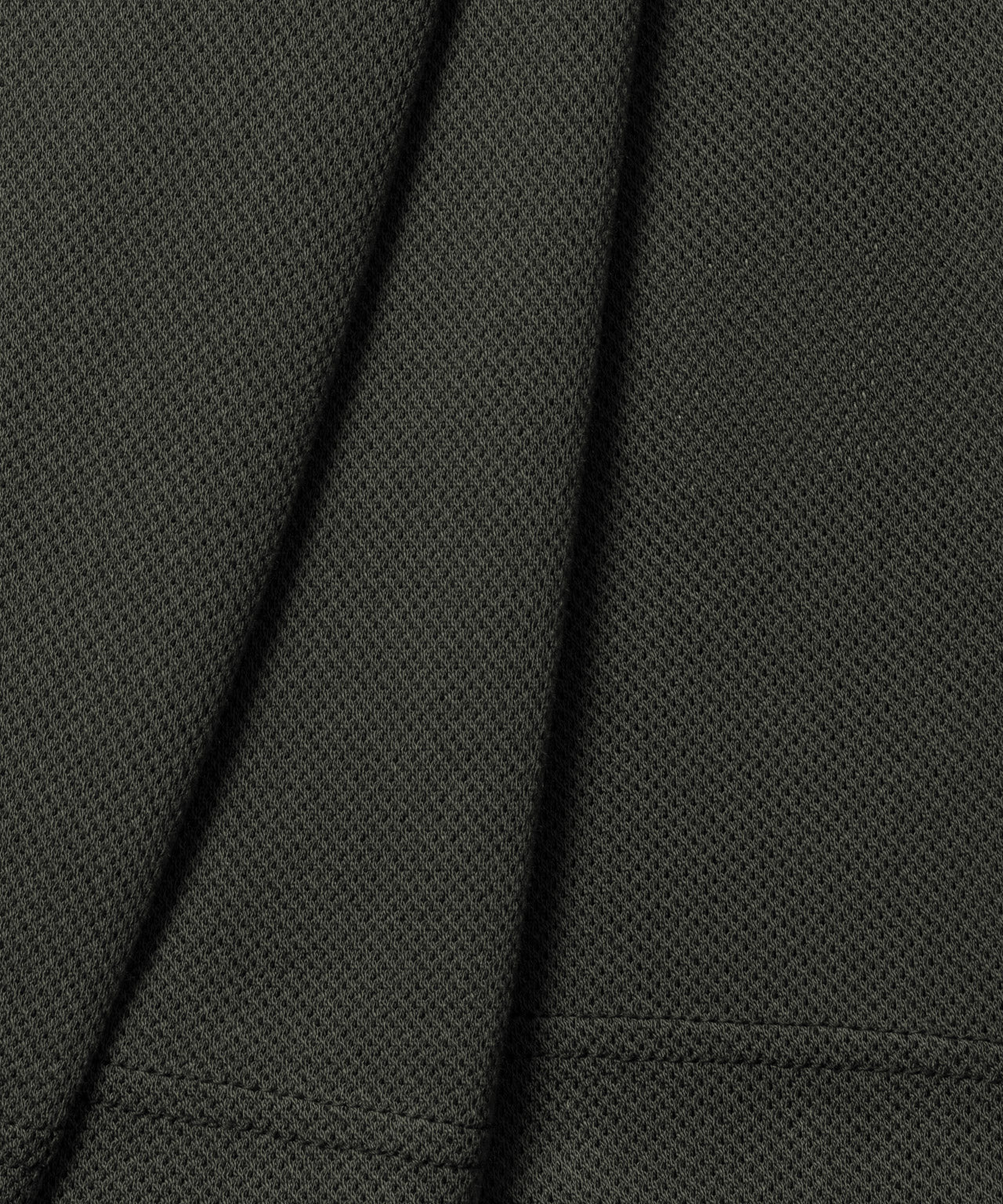 Cotton Mesh T-Shirt Eyelet Edition: Dark Khaki