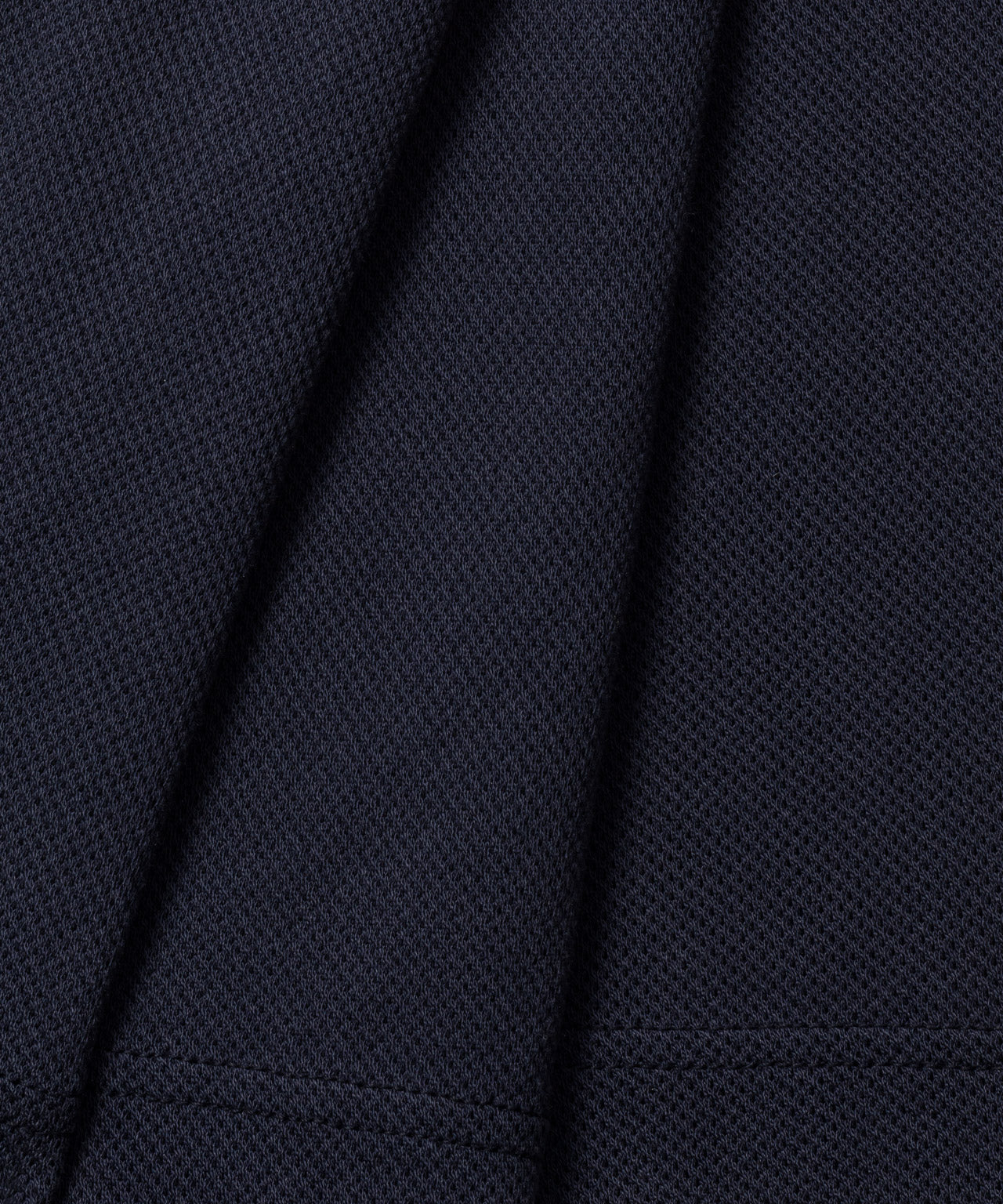 Cotton Mesh Sleeveless T-Shirt: Navy
