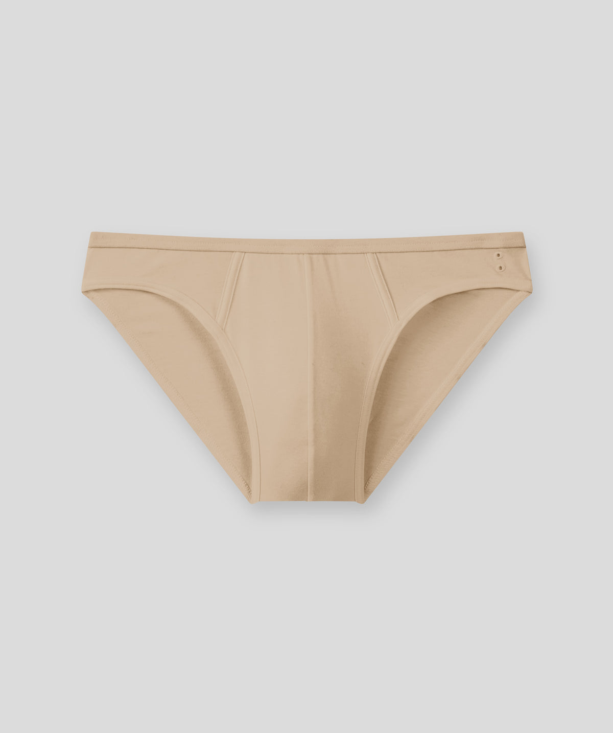 Slim Y-Front Briefs: Nude