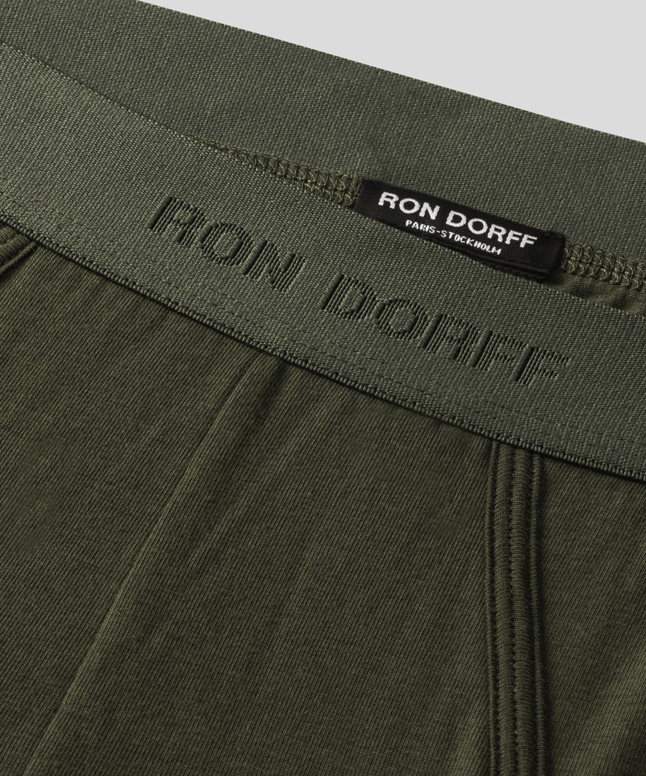 RON DORFF Y-Front Briefs: Military Green