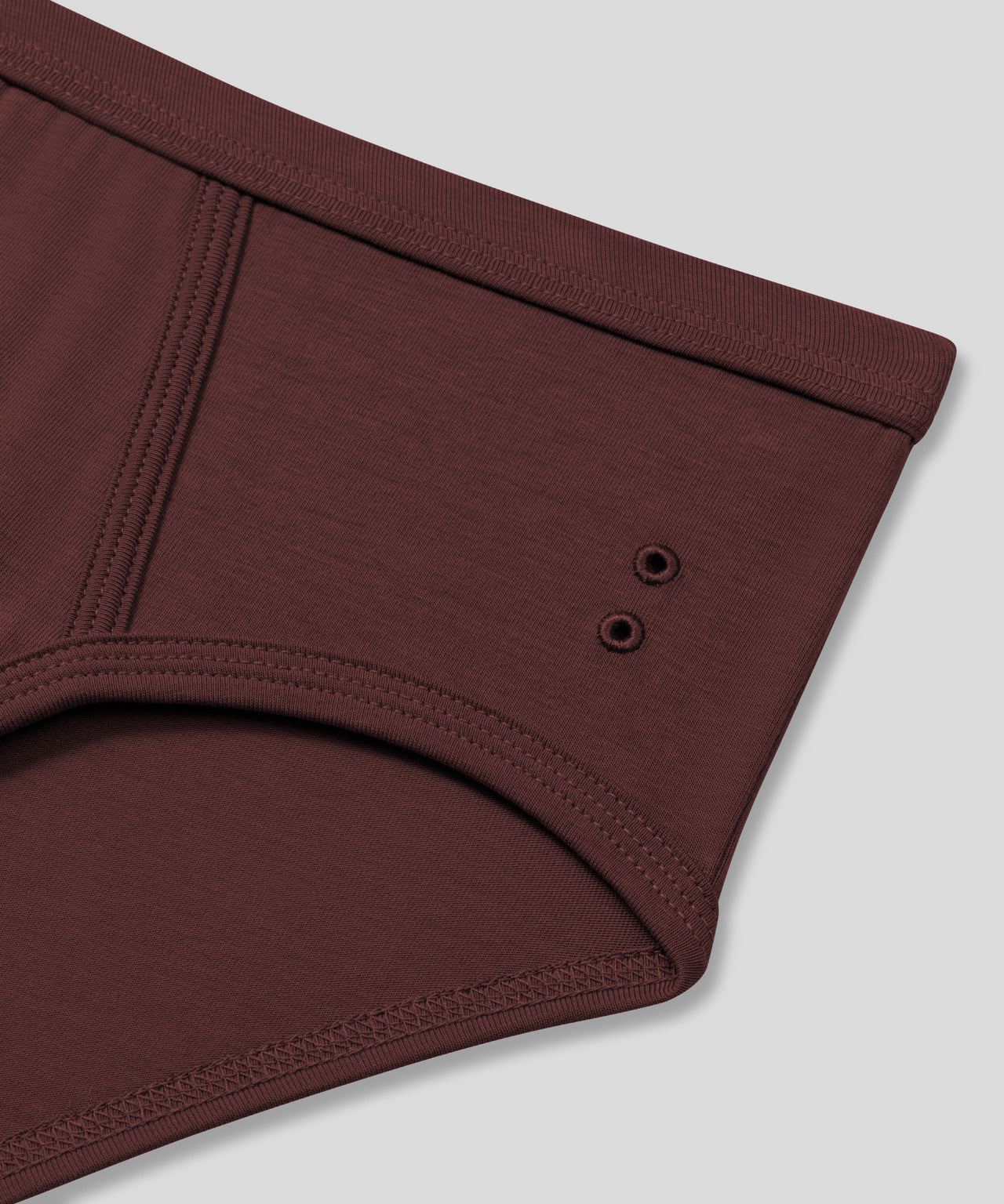 Y-Front Briefs: Bordeaux