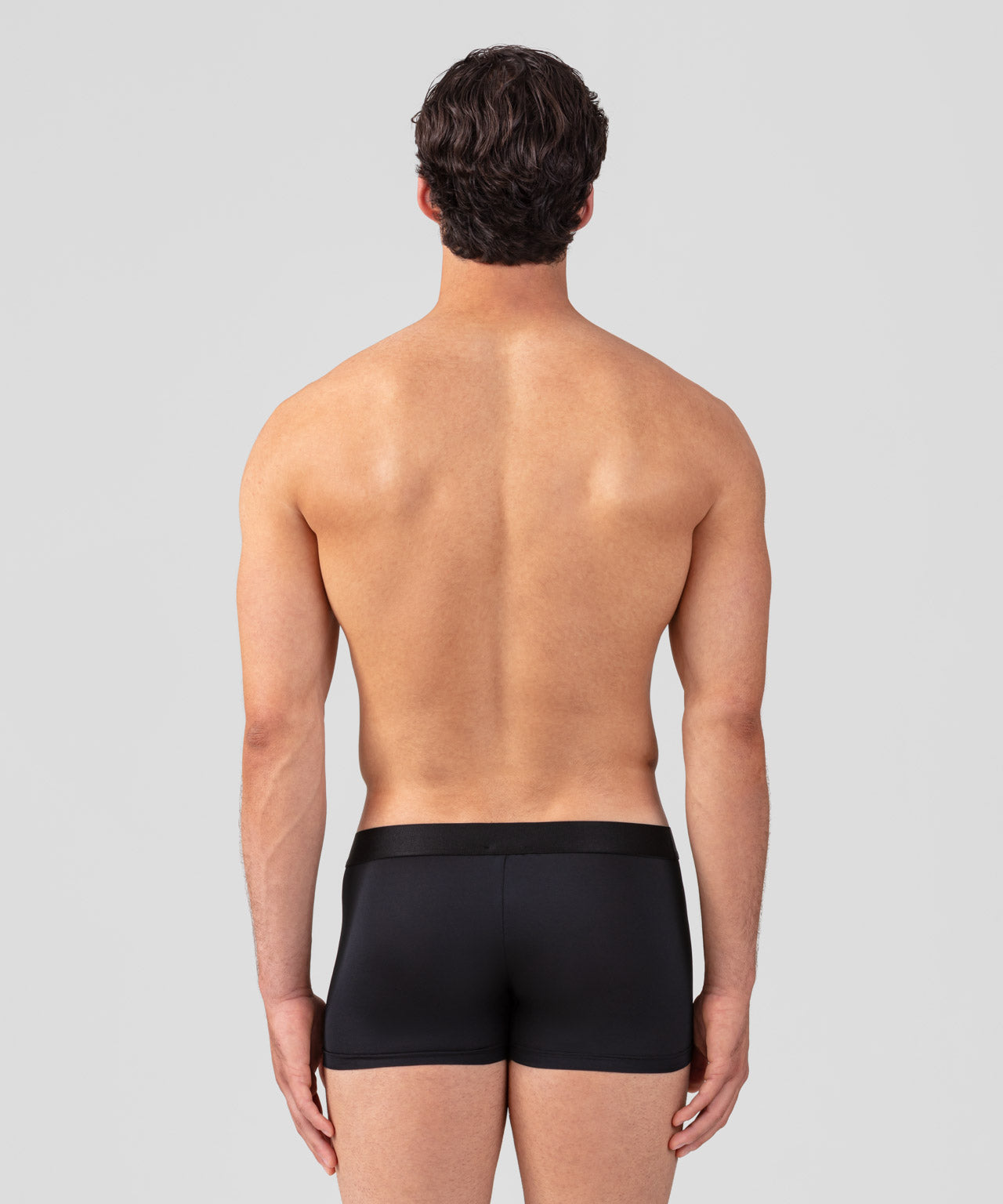 Sports Mesh Boxer Briefs: Black