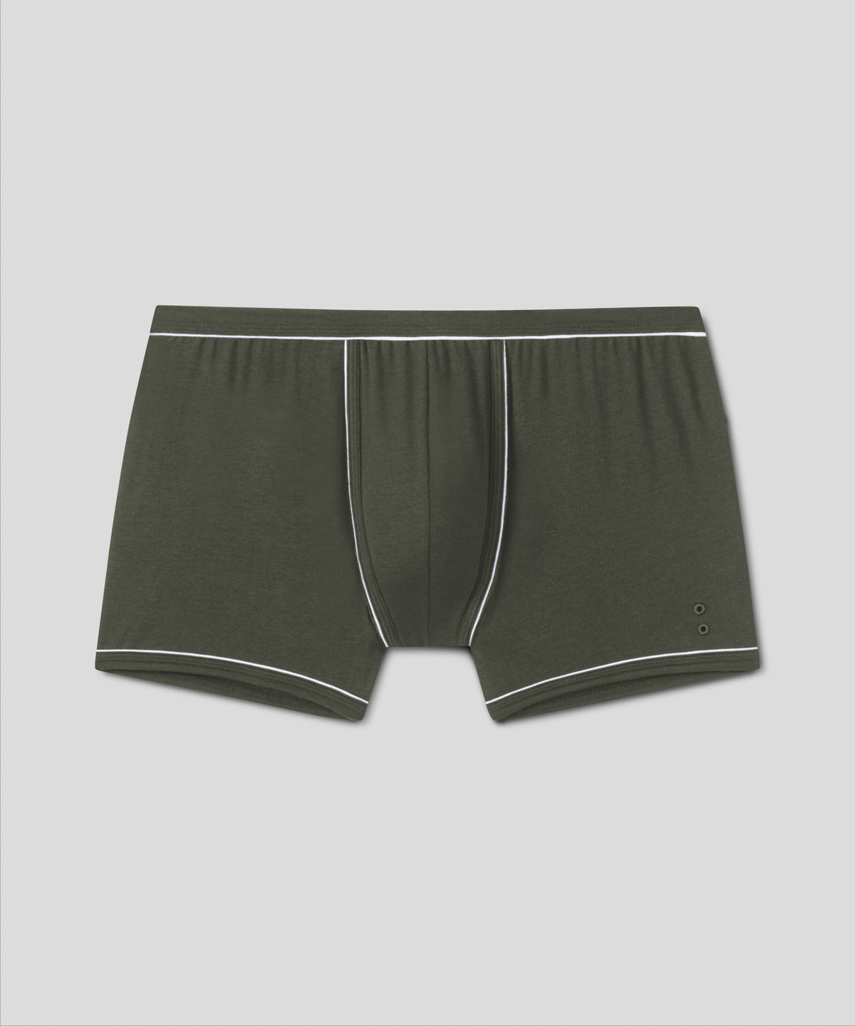 Boxer Briefs w. Piping: Military Green