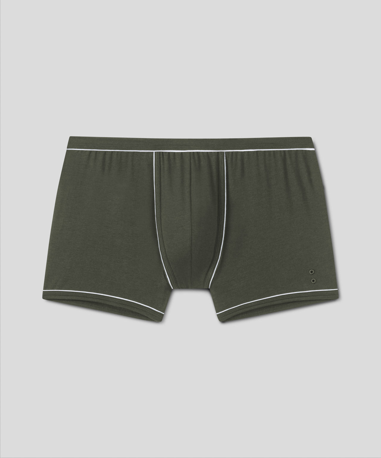 Boxer Briefs w. Piping: Military Green