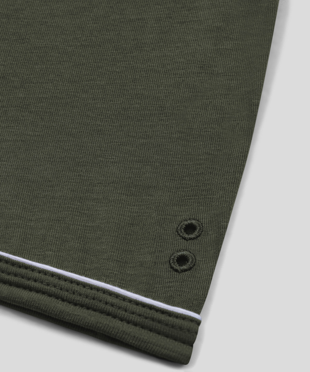 Boxer Briefs w. Piping: Military Green