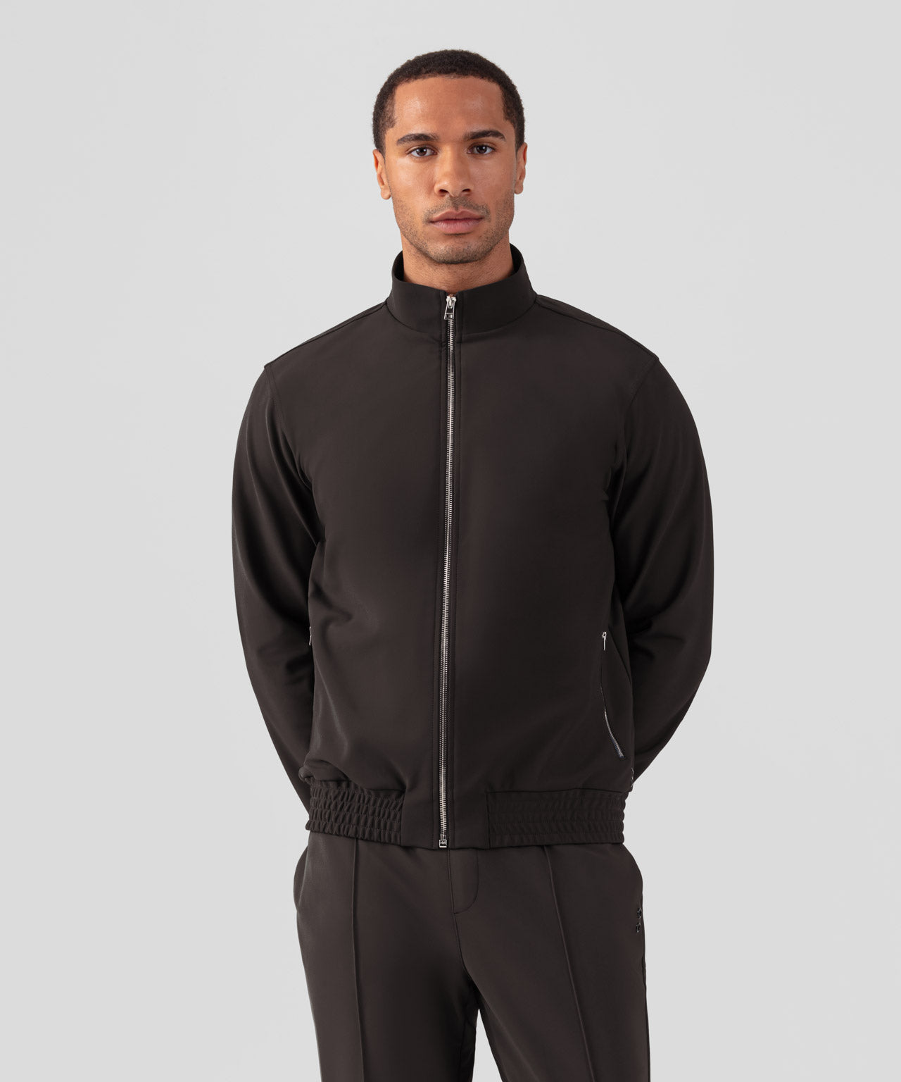 City Jacket: Espresso Nude