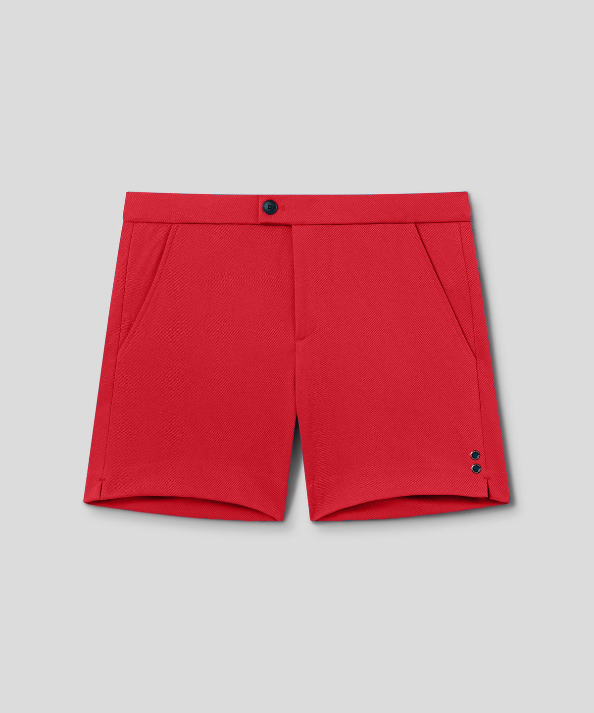 RD Tennis Shorts: Shocking Red