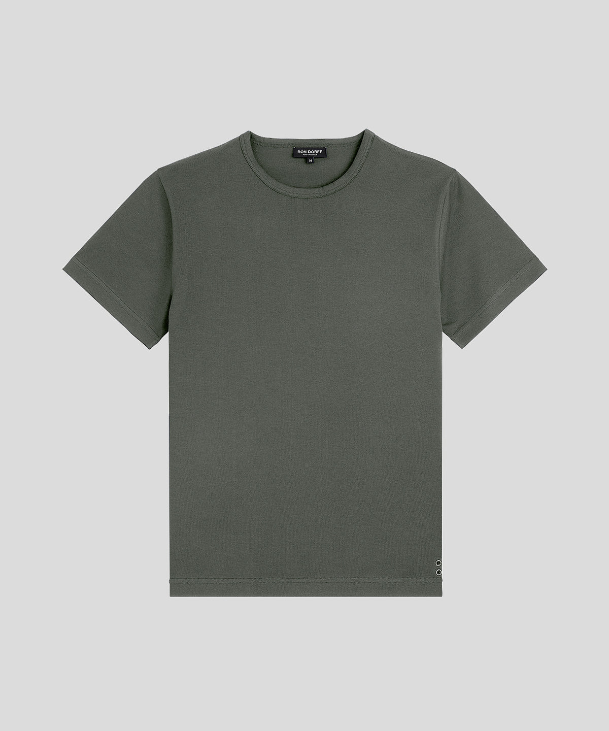 Crew Neck T-Shirt Eyelet Edition: Army Green
