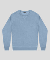 Terry Cotton Sweatshirt: Dusty Blue