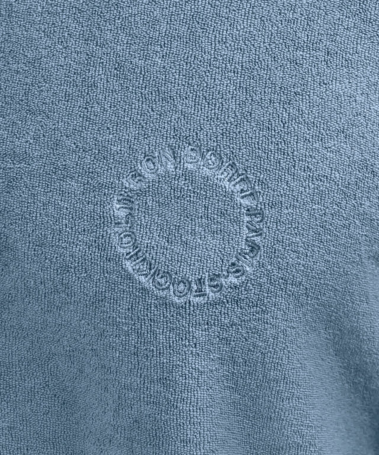 Terry Cotton Sweatshirt: Dusty Blue
