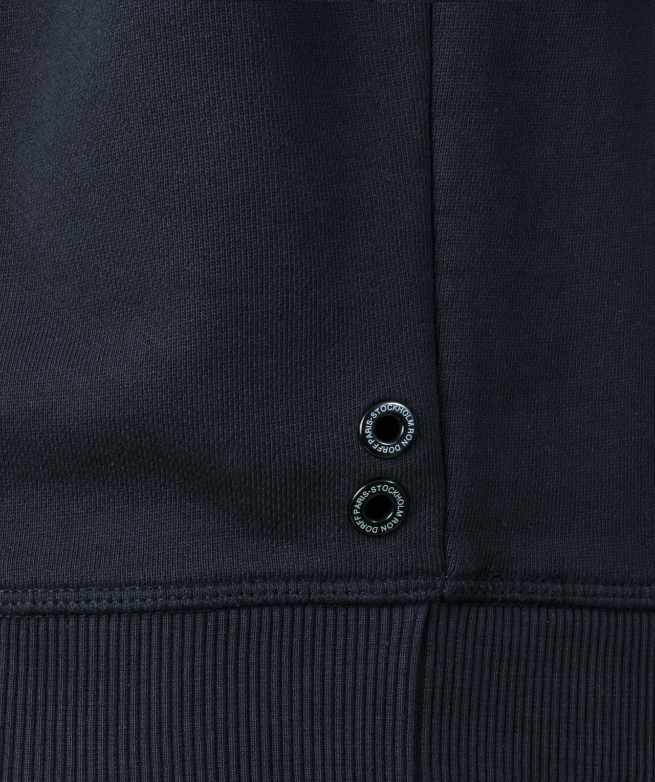 Organic Cotton Sweatshirt REST LESS: Navy