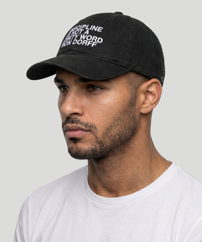 Coach Cap DISCIPLINE: Black