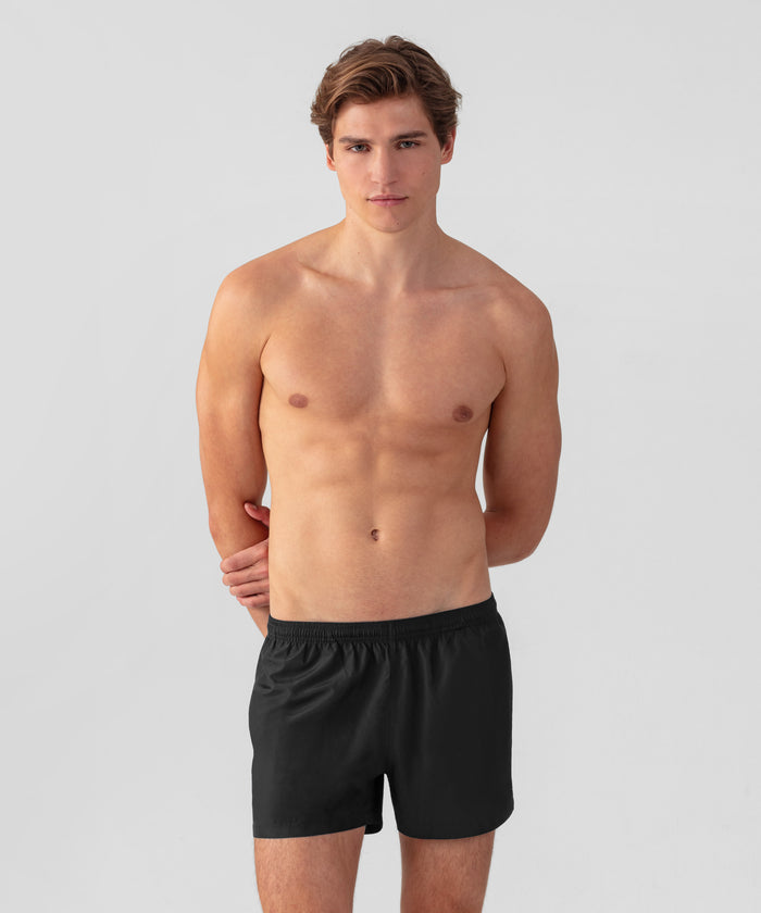 Swim Shorts: Black