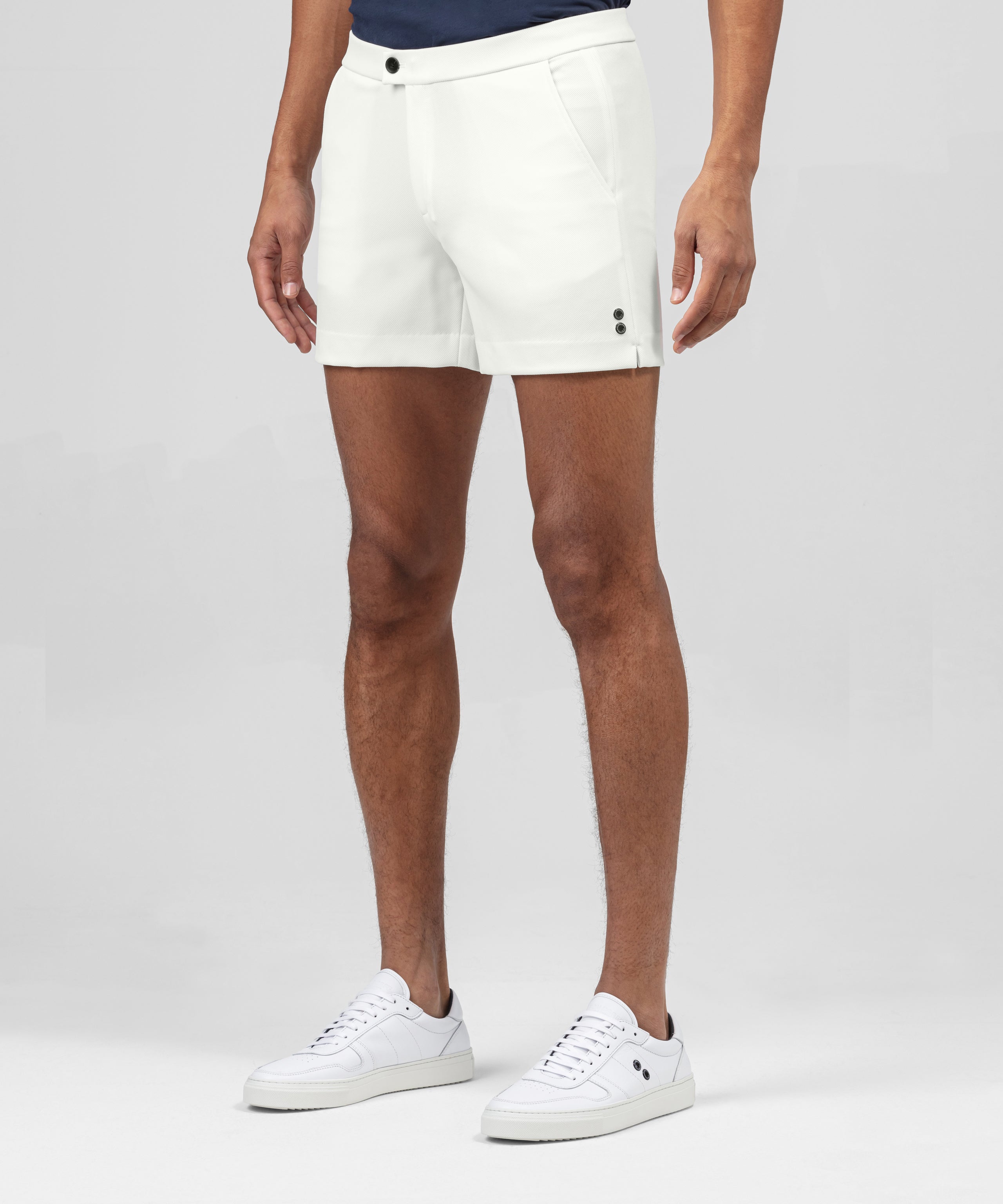 RD Tennis Shorts: Off White | Ron Dorff