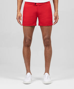 RD Tennis Shorts: Shocking Red