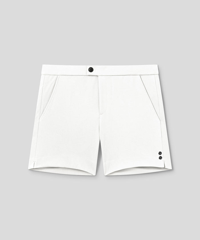 RD Tennis Shorts: Off White