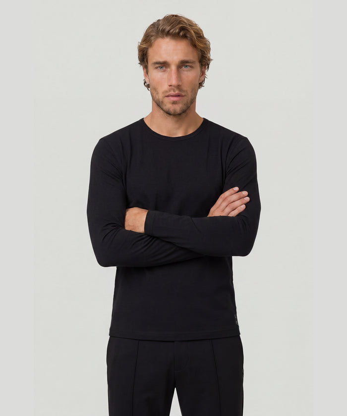 Long Sleeve T-Shirt Eyelet Edition: Black