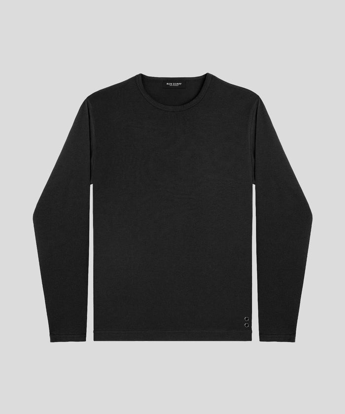Long Sleeve T-Shirt Eyelet Edition: Black