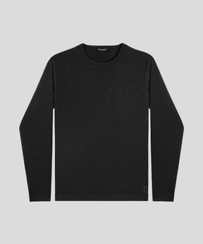 Long Sleeved T-Shirt Eyelet Edition: Black