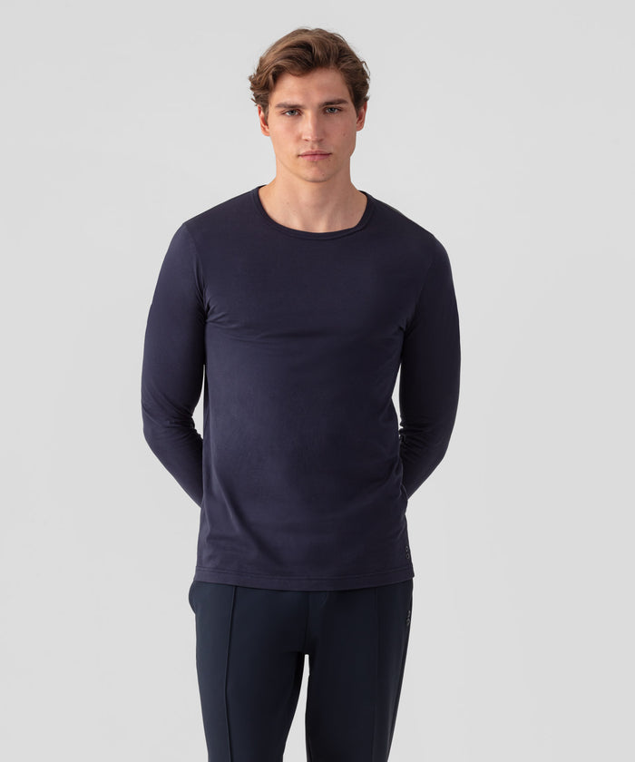 Long Sleeve T-Shirt Eyelet Edition: Navy