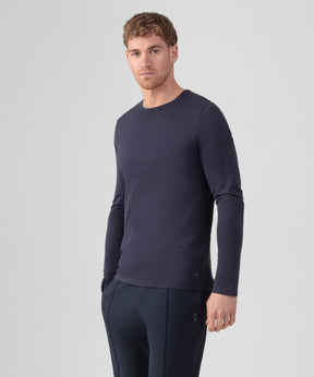 Long Sleeve T-Shirt Eyelet Edition: Navy