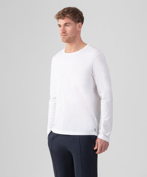 Long Sleeve T-Shirt Eyelet Edition: White