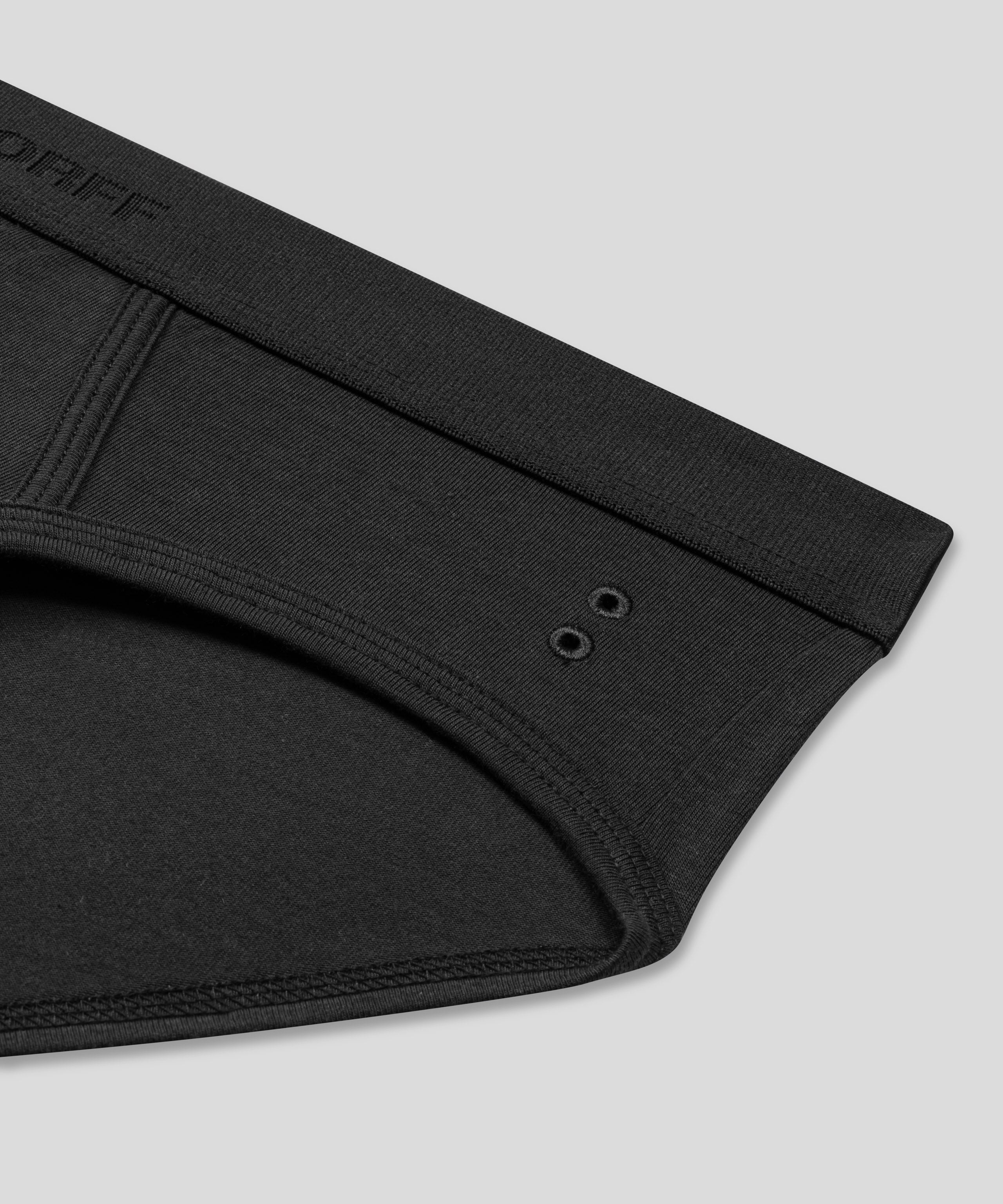 RON DORFF Y-Front Briefs: Black