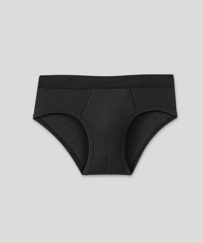 RON DORFF Y-Front Briefs: Black