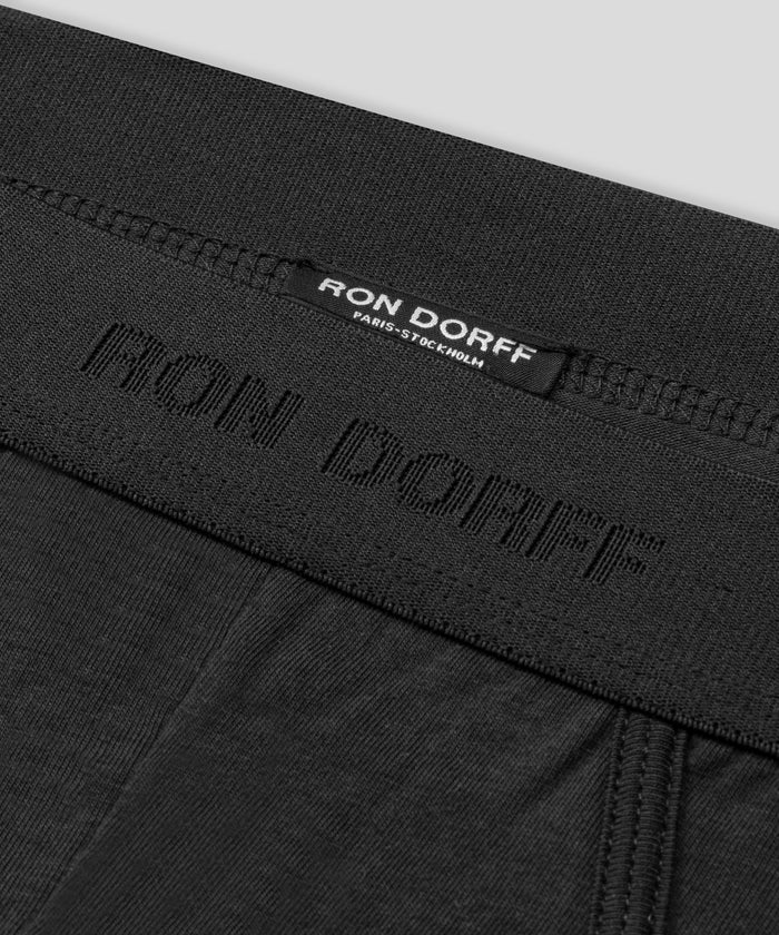 RON DORFF Y-Front Briefs: Black