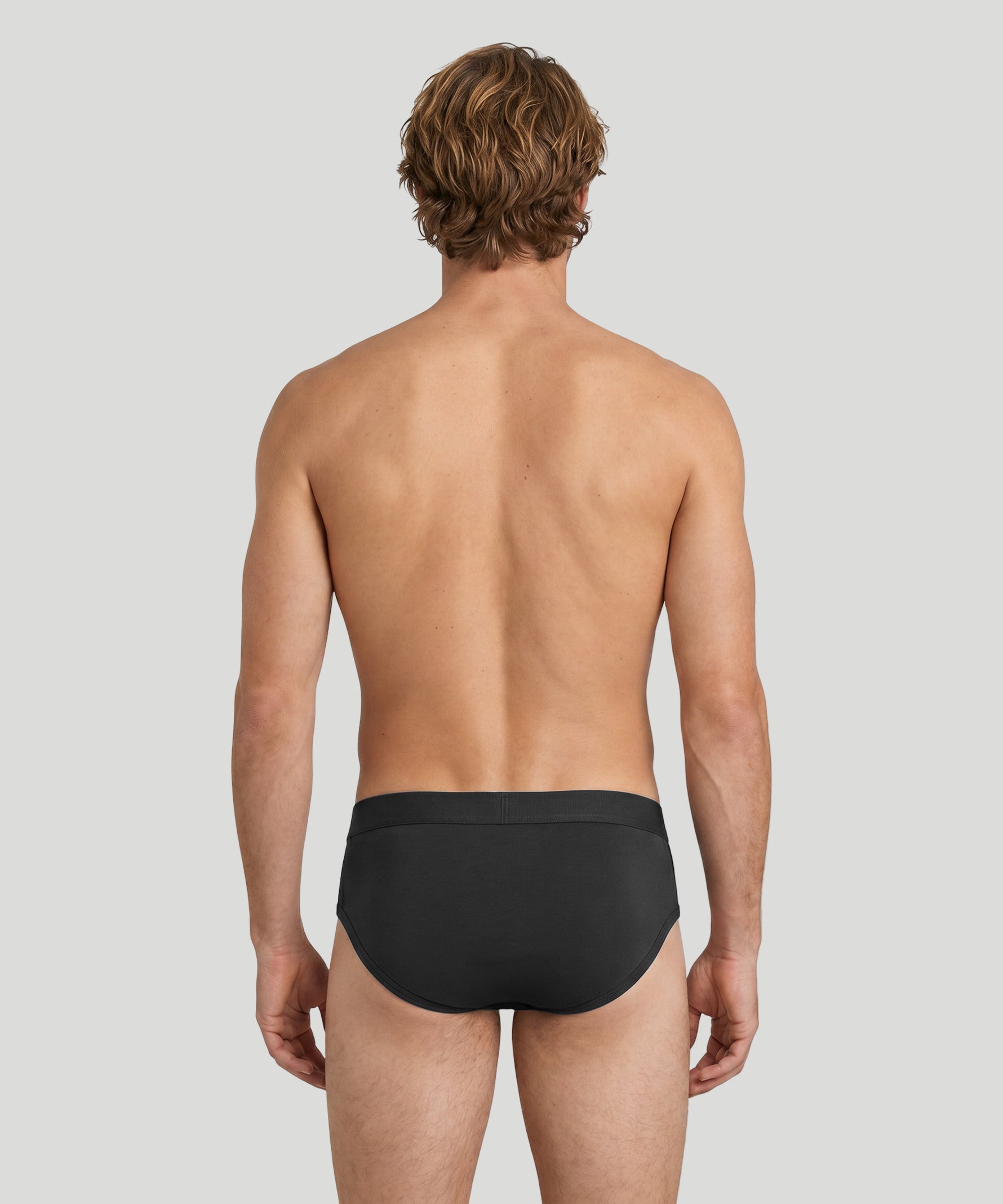 RON DORFF Y-Front Briefs: Black