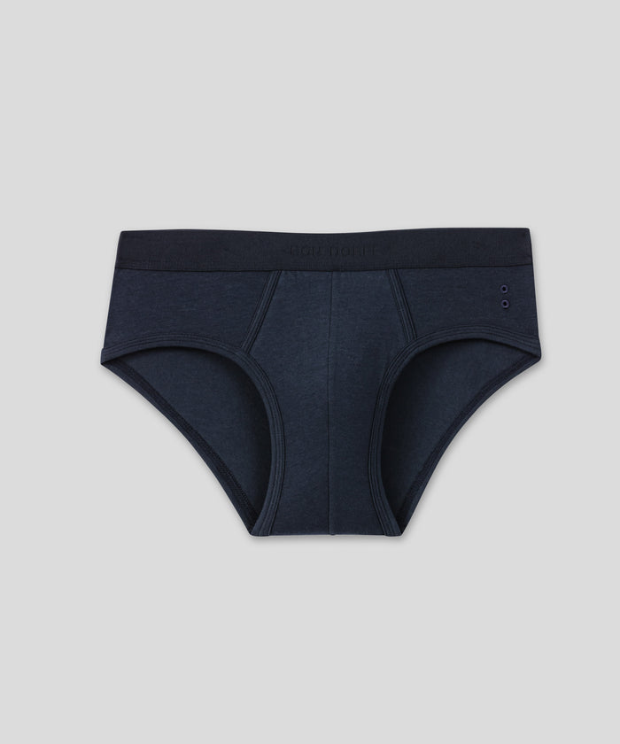 RON DORFF Y-Front Briefs: Navy