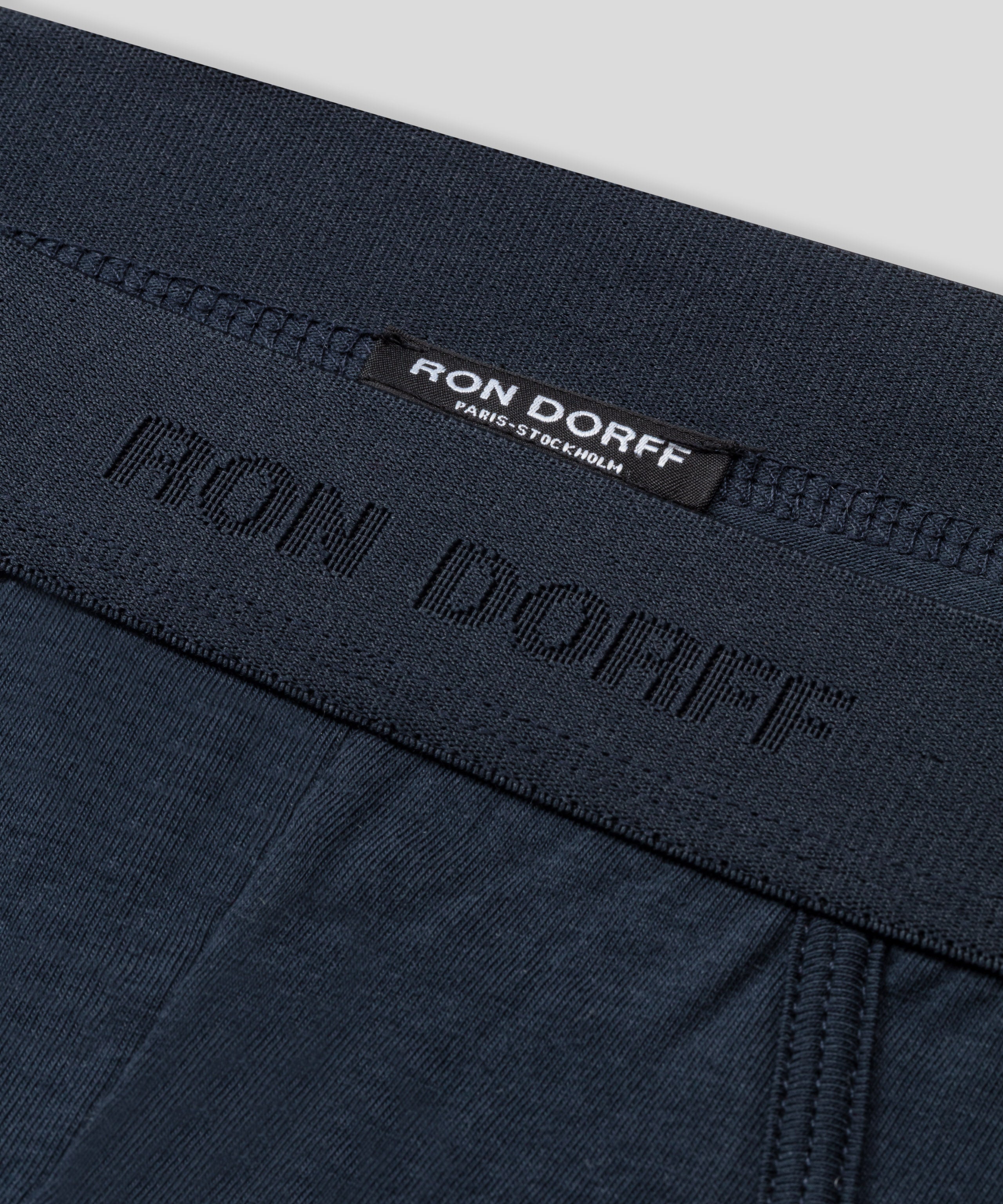 RON DORFF Y-Front Briefs: Navy
